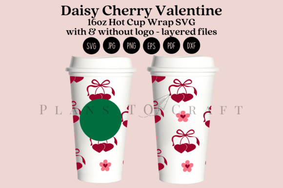 Cherry Daisy Valentine Tumbler Wrap Review