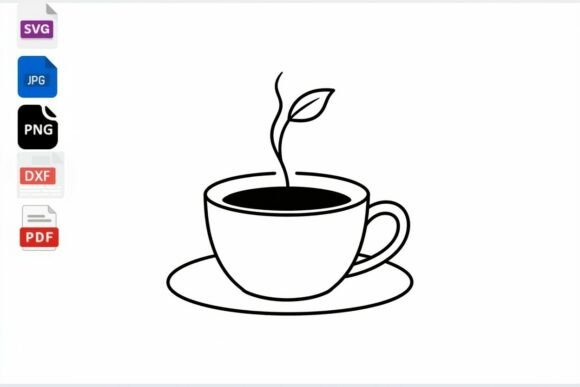Coffee Cup with Steam SVG Clipart Review