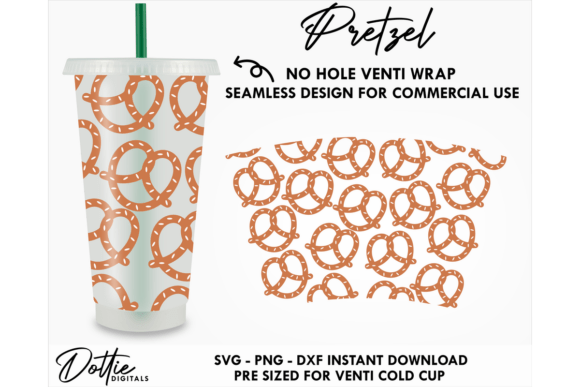 Pretzel Cold Cup No Hole SVG 24oz Review